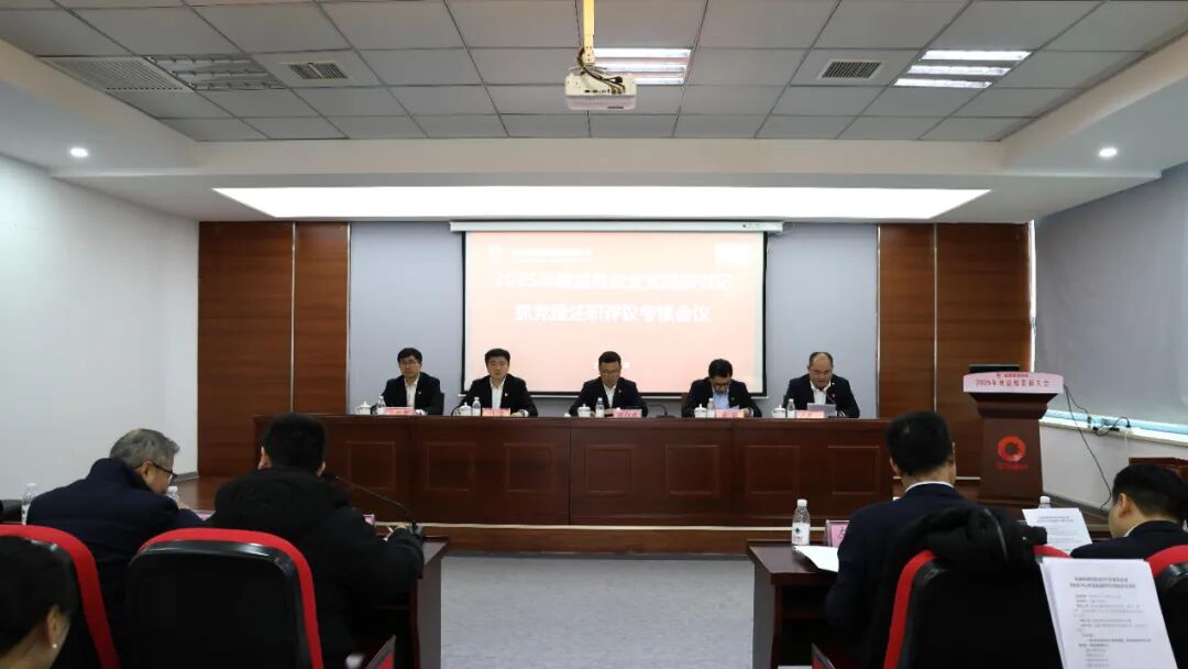 凯盛玻璃控股临时党委召开2025年度成员企业党组织书记抓党建述职评议考核会议