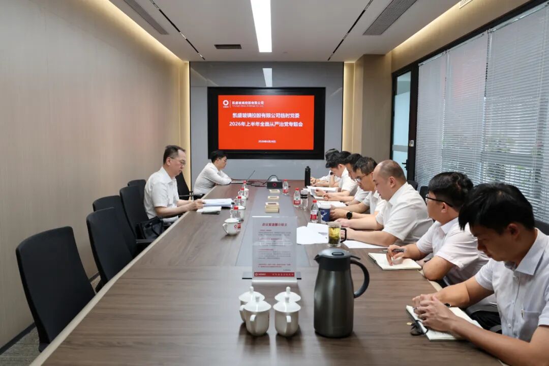 凯盛玻璃控股临时党委召开2026年上半年全面从严治党专题会议